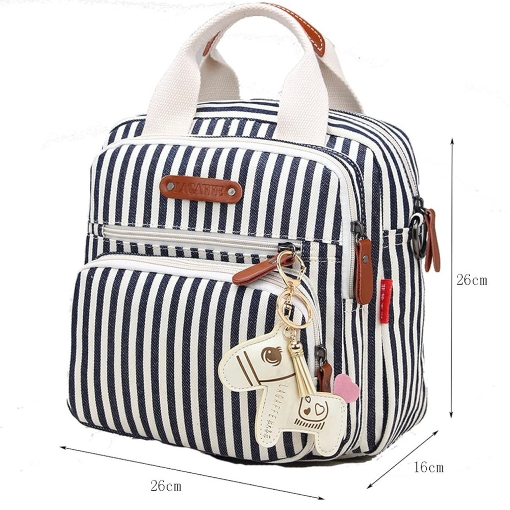 MINI MULTI FUNCTION DIAPER BAG / TOTE MESSENGER BAG